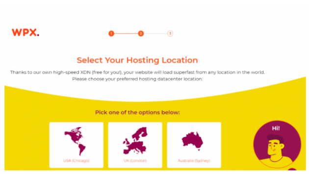 WPX Hosting -  Hosting Location