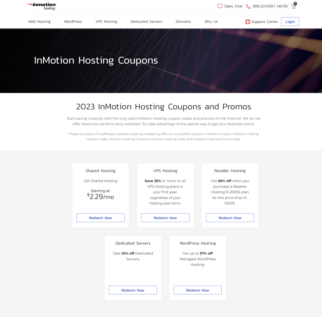 InMotion Hosting Overview