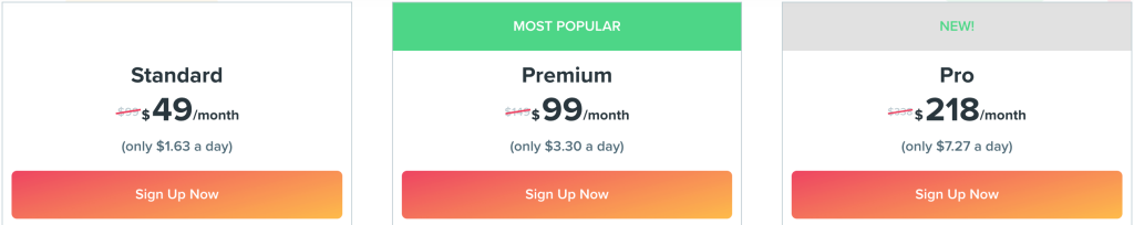 Kicksta Pricing Plan